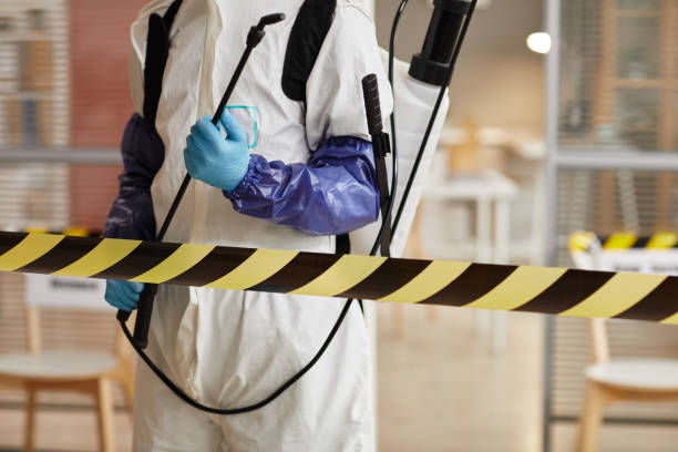 Professional Biohazard Cleanup technician working in Pasco, WA